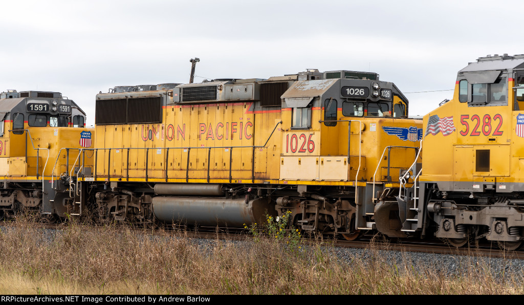 UP 1026 GP60